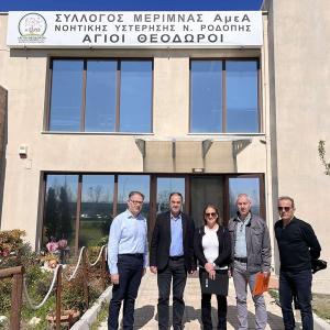 ΕΠΙΣΚΕΨΗ ΔΗΜΑΡΧΟΥ ΜΑΡΩΝΕΙΑΣ ΣΑΠΩΝ